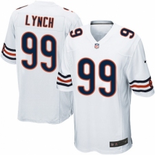 Men's Nike Chicago Bears #99 Aaron Lynch Game White NFL Jersey