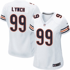 Women's Nike Chicago Bears #99 Aaron Lynch Game White NFL Jersey