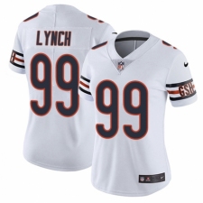 Women's Nike Chicago Bears #99 Aaron Lynch White Vapor Untouchable Limited Player NFL Jersey