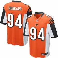 Men's Nike Cincinnati Bengals #94 Sam Hubbard Game Orange Alternate NFL Jersey