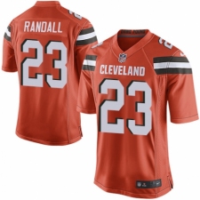 Men's Nike Cleveland Browns #23 Damarious Randall Game Orange Alternate NFL Jersey