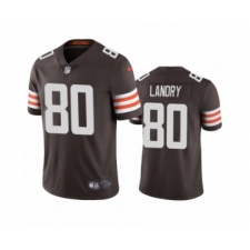Cleveland Browns #80 Jarvis Landry Brown 2020 Vapor Limited Jersey