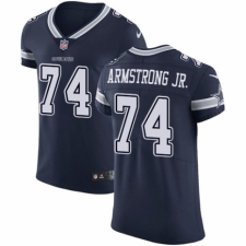 Men's Nike Dallas Cowboys #74 Dorance Armstrong Jr. Navy Blue Team Color Vapor Untouchable Elite Player NFL Jersey