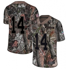 Youth Nike Denver Broncos #14 Courtland Sutton Limited Camo Rush Realtree NFL Jersey