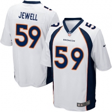 Men's Nike Denver Broncos #59 Josey Jewell Game White NFL Jersey