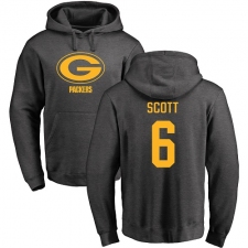 NFL Nike Green Bay Packers #6 JK Scott Ash One Color Pullover Hoodie