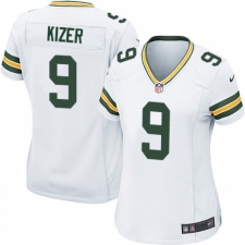 Women's Nike Green Bay Packers #9 DeShone Kizer Game White NFL Jersey