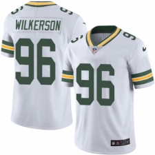 Men's Nike Green Bay Packers #96 Muhammad Wilkerson White Vapor Untouchable Limited Player NFL Jersey