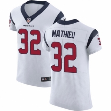 Men's Nike Houston Texans #32 Tyrann Mathieu White Vapor Untouchable Elite Player NFL Jersey