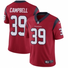 Youth Nike Houston Texans #39 Ibraheim Campbell Red Alternate Vapor Untouchable Limited Player NFL Jersey