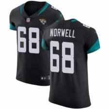 Men's Nike Jacksonville Jaguars #68 Andrew Norwell Teal Green Team Color Vapor Untouchable Elite Player NFL Jersey