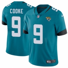 Men's Nike Jacksonville Jaguars #9 Logan Cooke Black Alternate Vapor Untouchable Limited Player NFL Jersey