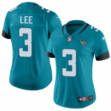 Women's Nike Jacksonville Jaguars #3 Tanner Lee Black Alternate Vapor Untouchable Elite Player NFL Jersey