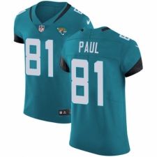 Men's Nike Jacksonville Jaguars #81 Niles Paul Black Alternate Vapor Untouchable Elite Player NFL Jersey