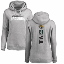 NFL Women's Nike Jacksonville Jaguars #81 Niles Paul Ash Backer Pullover Hoodie