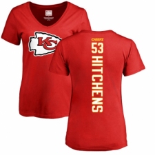 NFL Women's Nike Kansas City Chiefs #53 Anthony Hitchens Red Backer T-Shirt