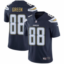Men's Nike Los Angeles Chargers #88 Virgil Green Navy Blue Team Color Vapor Untouchable Limited Player NFL Jersey