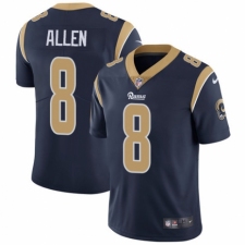 Youth Nike Los Angeles Rams #8 Brandon Allen Navy Blue Team Color Vapor Untouchable Limited Player NFL Jersey