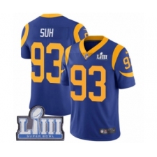 Men's Nike Los Angeles Rams #93 Ndamukong Suh Royal Blue Alternate Vapor Untouchable Limited P
