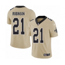 Youth New Orleans Saints #21 Patrick Robinson Limited Gold Inverted Legend Football Jersey