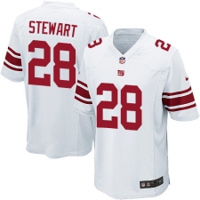 Men's Nike New York Giants #28 Jonathan Stewart Game White NFL Jersey
