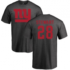 NFL Nike New York Giants #28 Jonathan Stewart Ash One Color T-Shirt