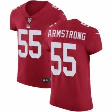 Men's Nike New York Giants #55 Ray-Ray Armstrong Red Alternate Vapor Untouchable Elite Player NFL Jersey
