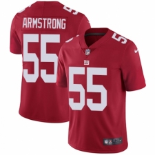Men's Nike New York Giants #55 Ray-Ray Armstrong Red Alternate Vapor Untouchable Limited Player NFL Jersey