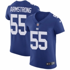 Men's Nike New York Giants #55 Ray-Ray Armstrong Royal Blue Team Color Vapor Untouchable Elite Player NFL Jersey