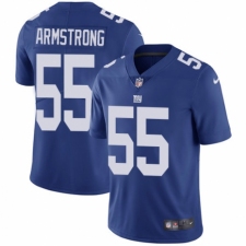Men's Nike New York Giants #55 Ray-Ray Armstrong Royal Blue Team Color Vapor Untouchable Limited Player NFL Jersey