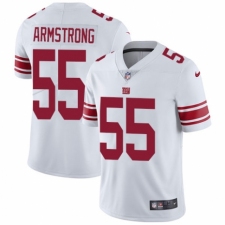 Men's Nike New York Giants #55 Ray-Ray Armstrong White Vapor Untouchable Limited Player NFL Jersey