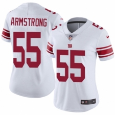 Women's Nike New York Giants #55 Ray-Ray Armstrong White Vapor Untouchable Limited Player NFL Jersey
