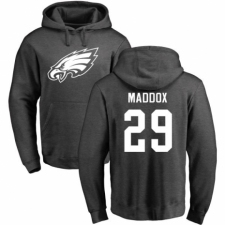 Nike Philadelphia Eagles #29 Avonte Maddox Ash One Color Pullover Hoodie