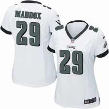 Women's Nike Philadelphia Eagles #29 Avonte Maddox Game White NFL Jersey