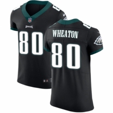 Men's Nike Philadelphia Eagles #80 Markus Wheaton Black Vapor Untouchable Elite Player NFL Jersey