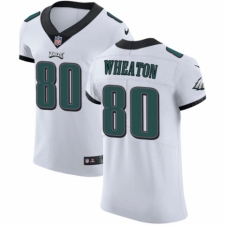 Men's Nike Philadelphia Eagles #80 Markus Wheaton White Vapor Untouchable Elite Player NFL Jersey
