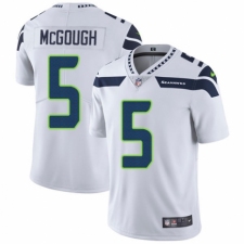 Youth Nike Seattle Seahawks #5 Alex McGough White Vapor Untouchable Limited Player NFL Jersey