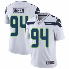 Youth Nike Seattle Seahawks #94 Rasheem Green White Vapor Untouchable Limited Player NFL Jersey