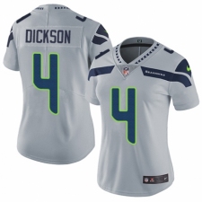 Women's Nike Seattle Seahawks #4 Michael Dickson Grey Alternate Vapor Untouchable Elite Player NFL Jersey
