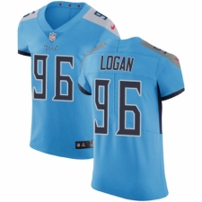 Men's Nike Tennessee Titans #96 Bennie Logan Light Blue Alternate Vapor Untouchable Elite Player NFL Jersey