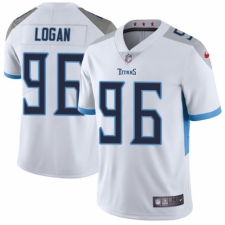 Youth Nike Tennessee Titans #96 Bennie Logan White Vapor Untouchable Limited Player NFL Jersey