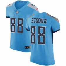 Men's Nike Tennessee Titans #88 Luke Stocker Light Blue Alternate Vapor Untouchable Elite Player NFL Jersey