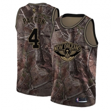Youth Nike New Orleans Pelicans #4 Elfrid Payton Swingman Camo Realtree Collection NBA Jersey