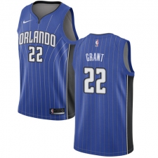 Men's Nike Orlando Magic #22 Jerian Grant Swingman Royal Blue NBA Jersey - Icon Edition