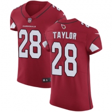 Men's Nike Arizona Cardinals #28 Jamar Taylor Red Team Color Vapor Untouchable Elite Player NFL Jersey