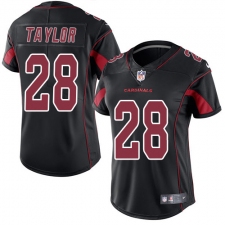 Women's Nike Arizona Cardinals #28 Jamar Taylor Limited Black Rush Vapor Untouchable NFL Jersey