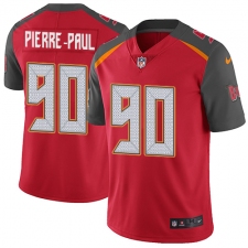 Youth Nike Tampa Bay Buccaneers #90 Jason Pierre-Paul Red Team Color Vapor Untouchable Limited Player NFL Jersey