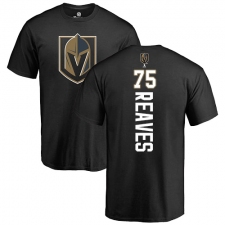 NHL Adidas Vegas Golden Knights #75 Ryan Reaves Black Backer T-Shirt