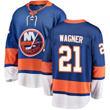 Men's New York Islanders #21 Chris Wagner Fanatics Branded Royal Blue Home Breakaway NHL Jersey