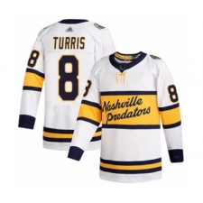 Youth Nashville Predators #8 Kyle Turris Authentic White 2020 Winter Classic Hockey Jersey
